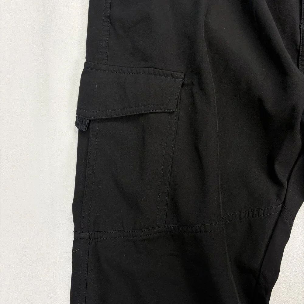Legendary Women's Black Cargo Joggers Size L -‎ Tapered Track Pants
